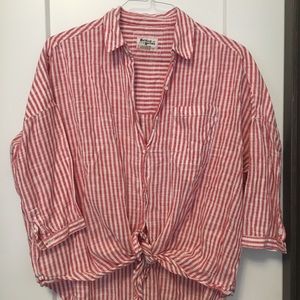 Holding Horses oversized button down